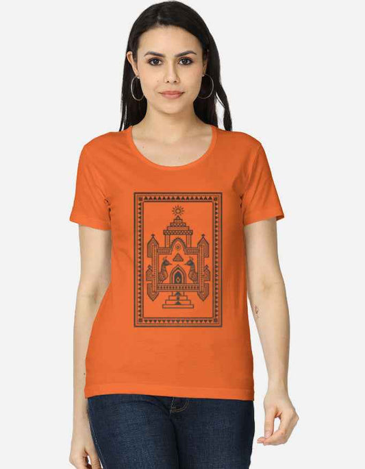 Women's Classic T-Shirt Featuring Chittara Art