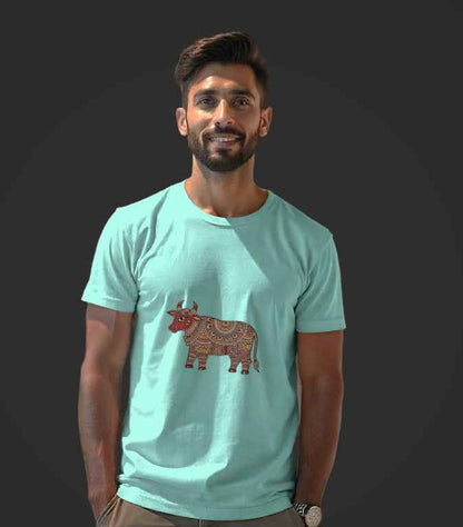 Bhav Sutra T-Shirt Featuring Stunning Madhubani Art Print