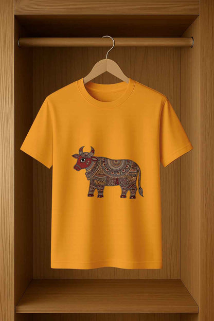 Bhav Sutra T-Shirt Featuring Stunning Madhubani Art Print